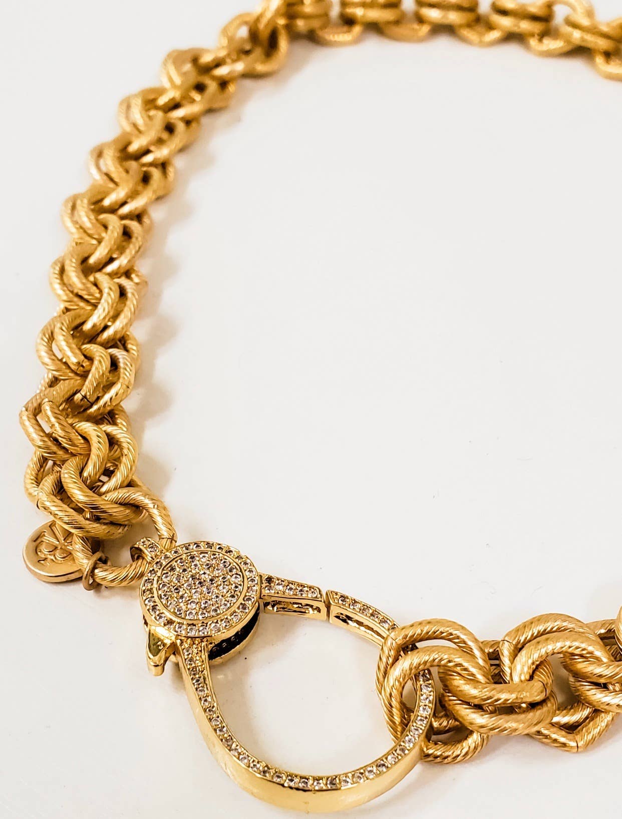 Double Link Rolo Chain: 16"