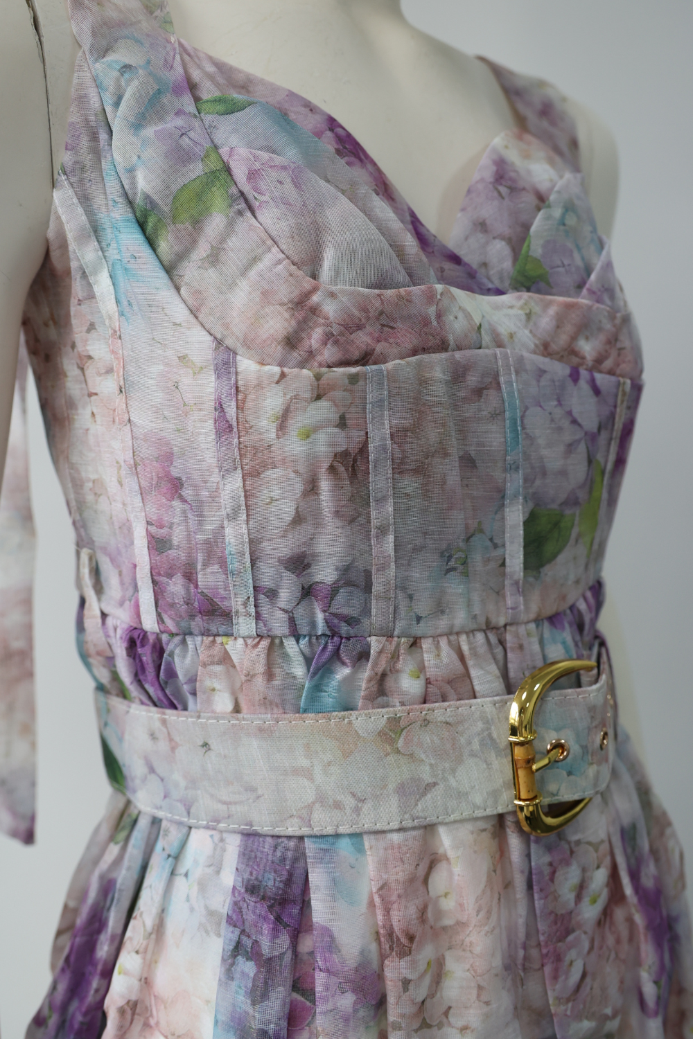 Floral Bustier Dress