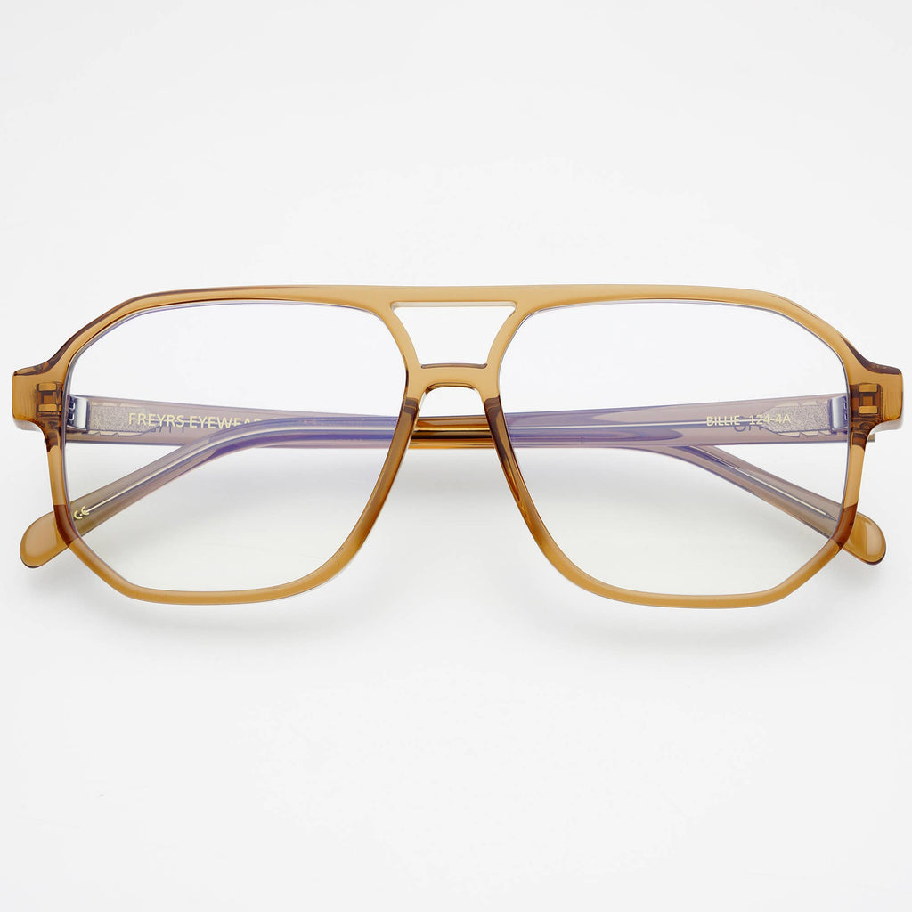 Billie Blue Light Readers Reading Glasses Unisex Eyeglasses : Brown / +1