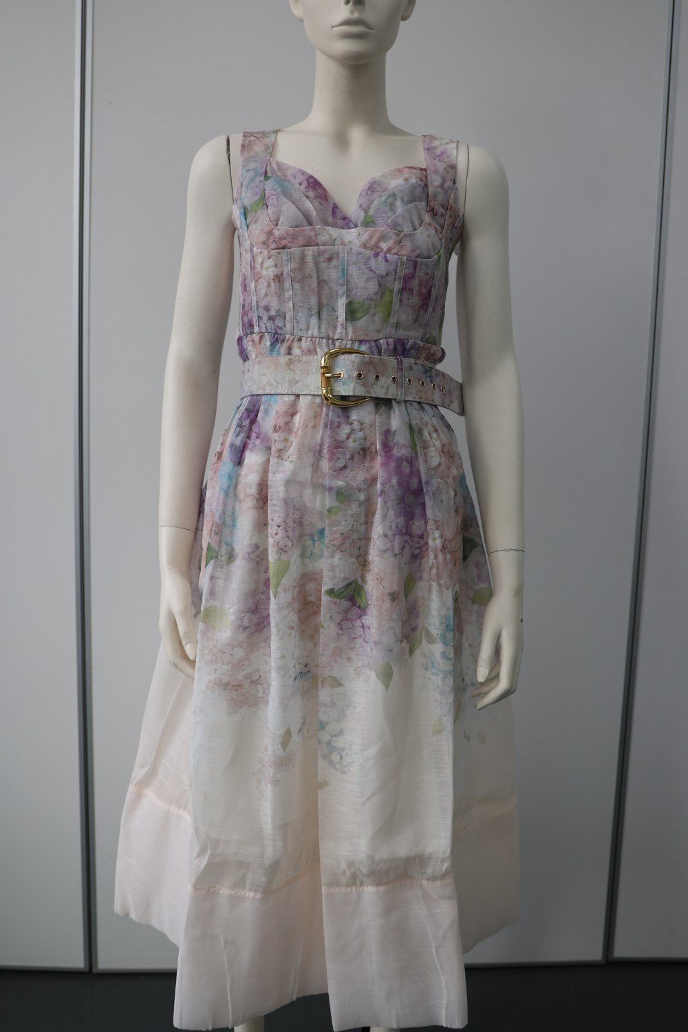 Floral Bustier Dress