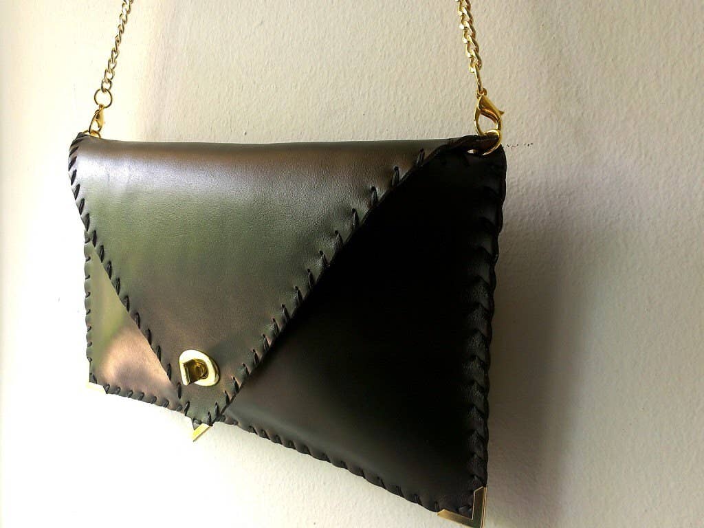 Metal Removable Chain For Small Clutch In Gold