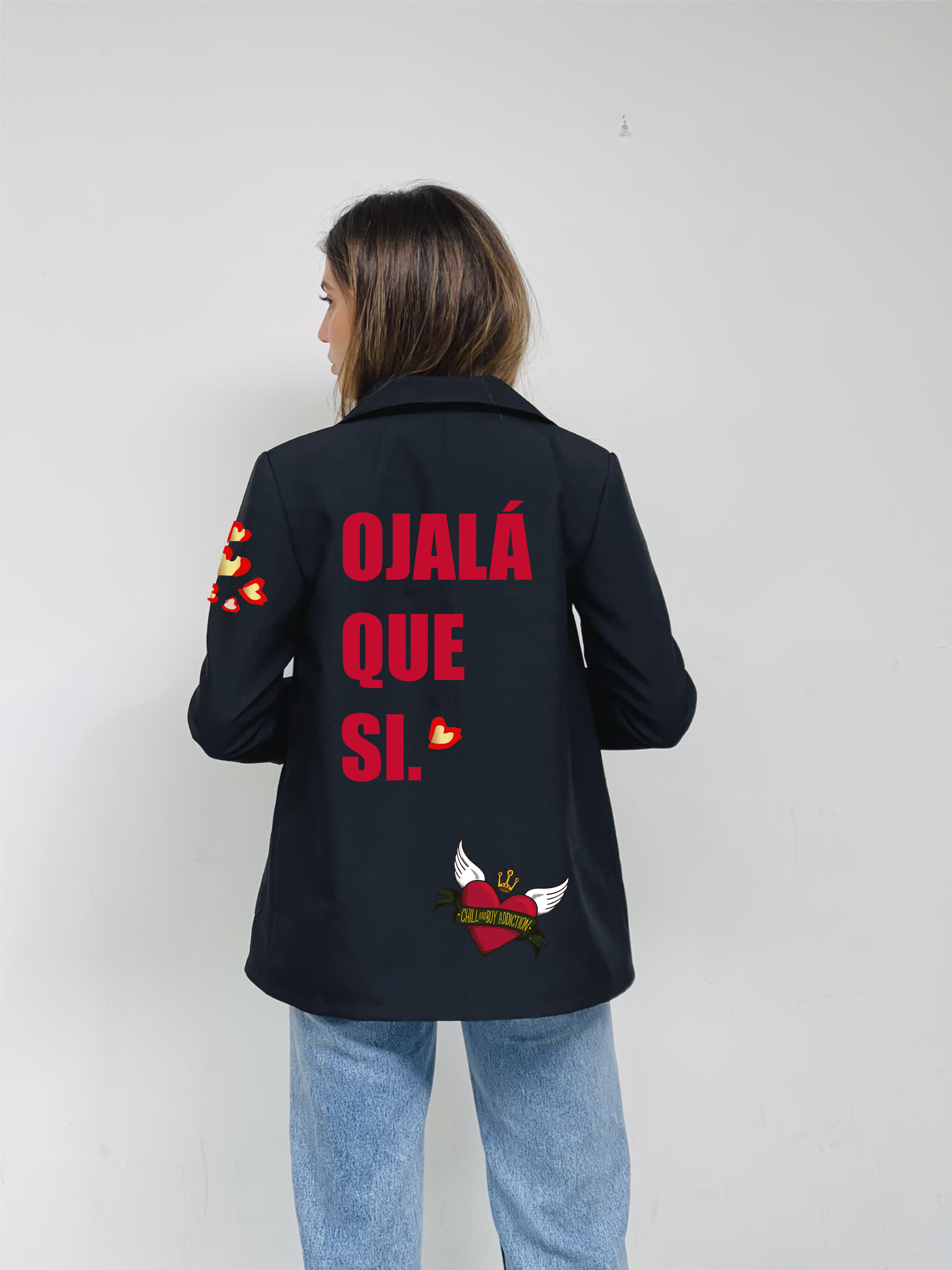 Black I Hope So Blazer
