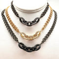 Chain Link Choker: Gold