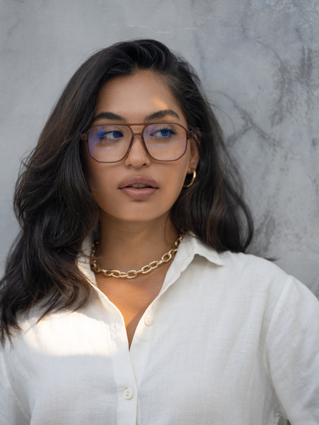 Billie Blue Light Readers Reading Glasses Unisex Eyeglasses : Brown / +1