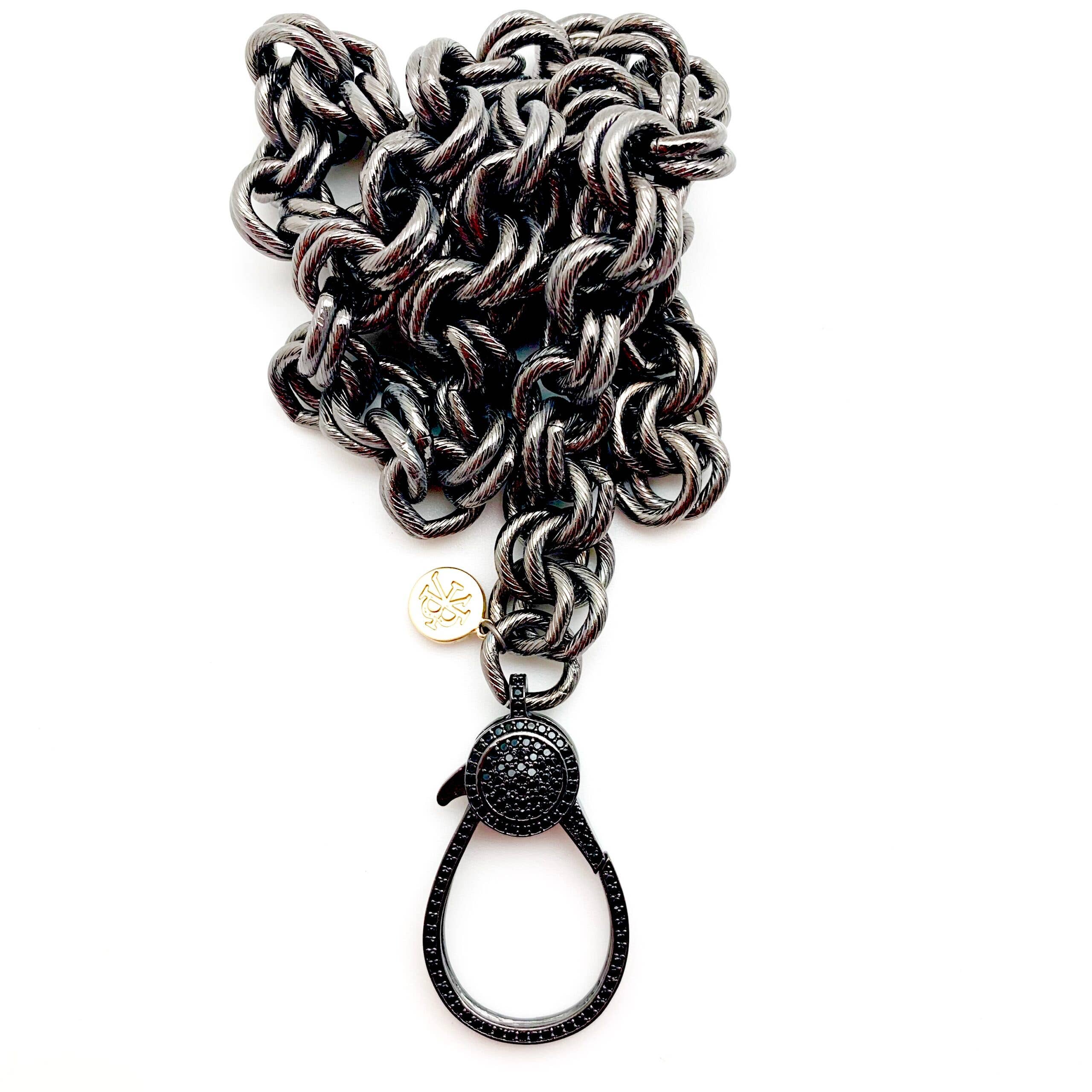 Double Link Rolo Chain: 18"