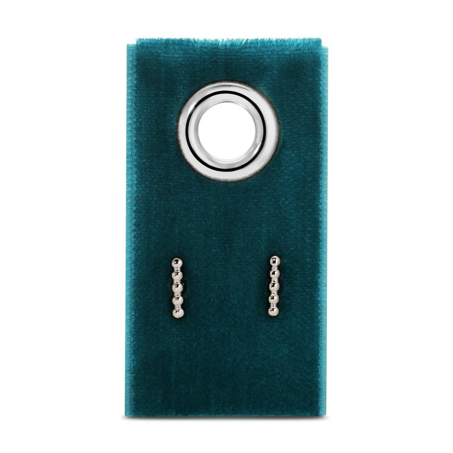 Dot Bar Stud On Velvet Tag: Gold