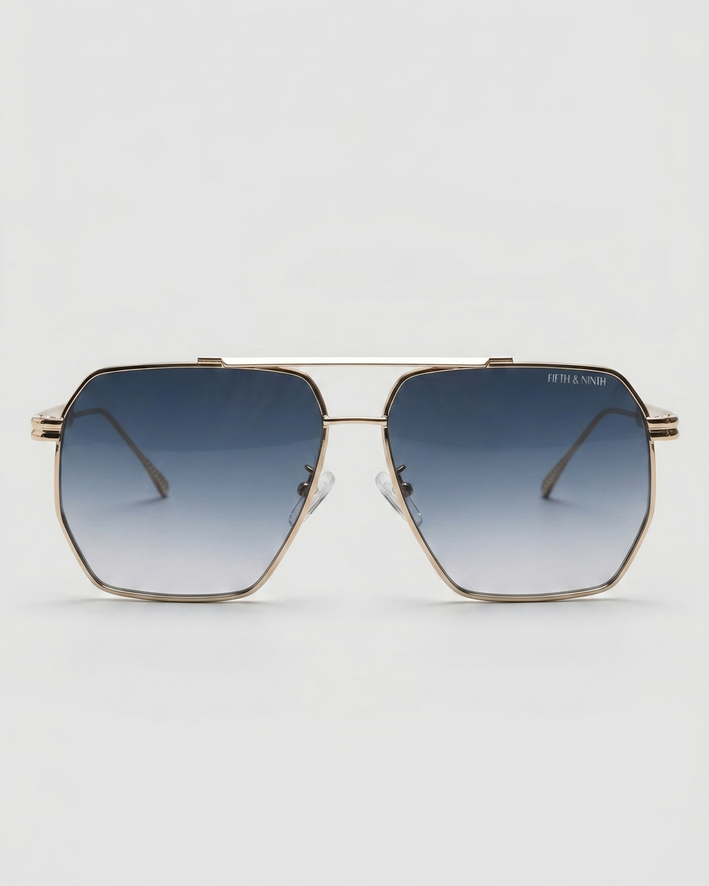 Goldie Navy/Gold Sunglasses