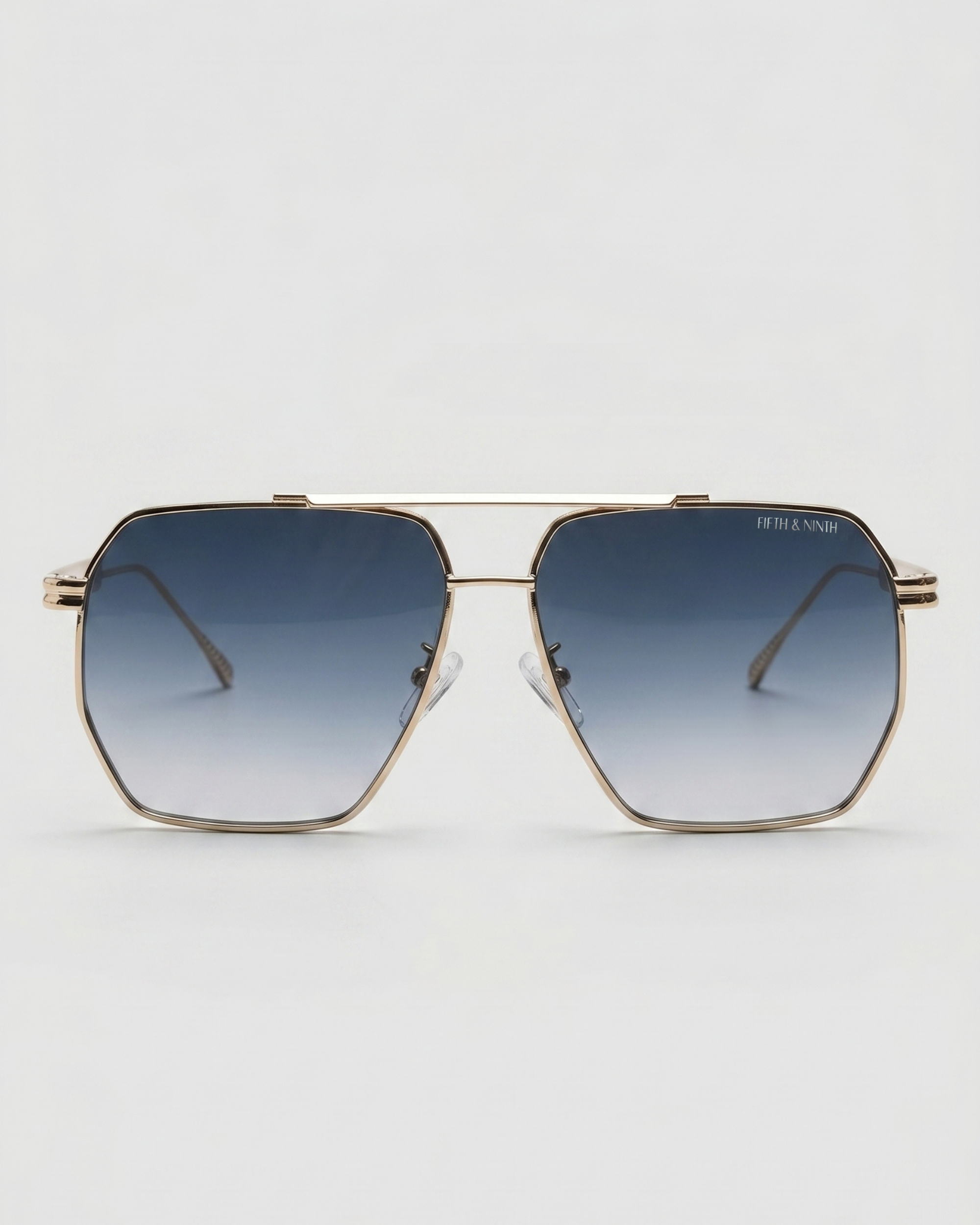 Goldie Navy/Gold Sunglasses