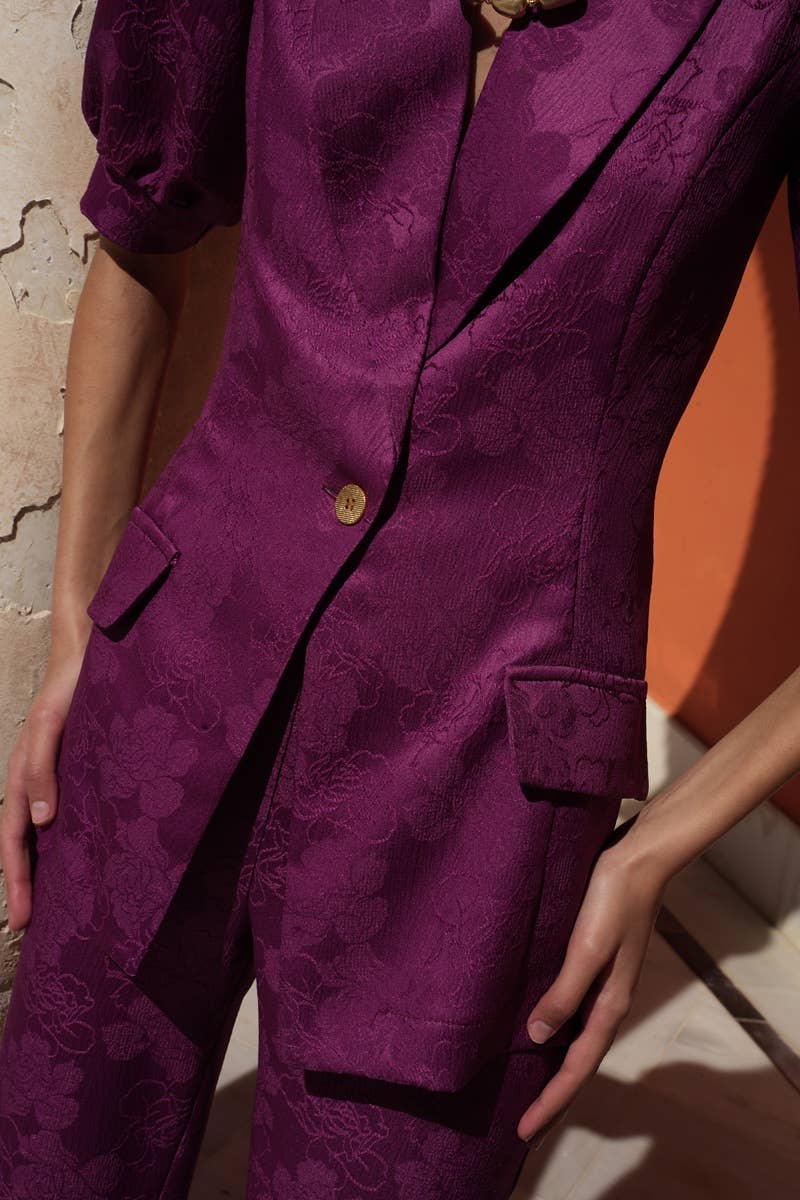 Prune women's suit