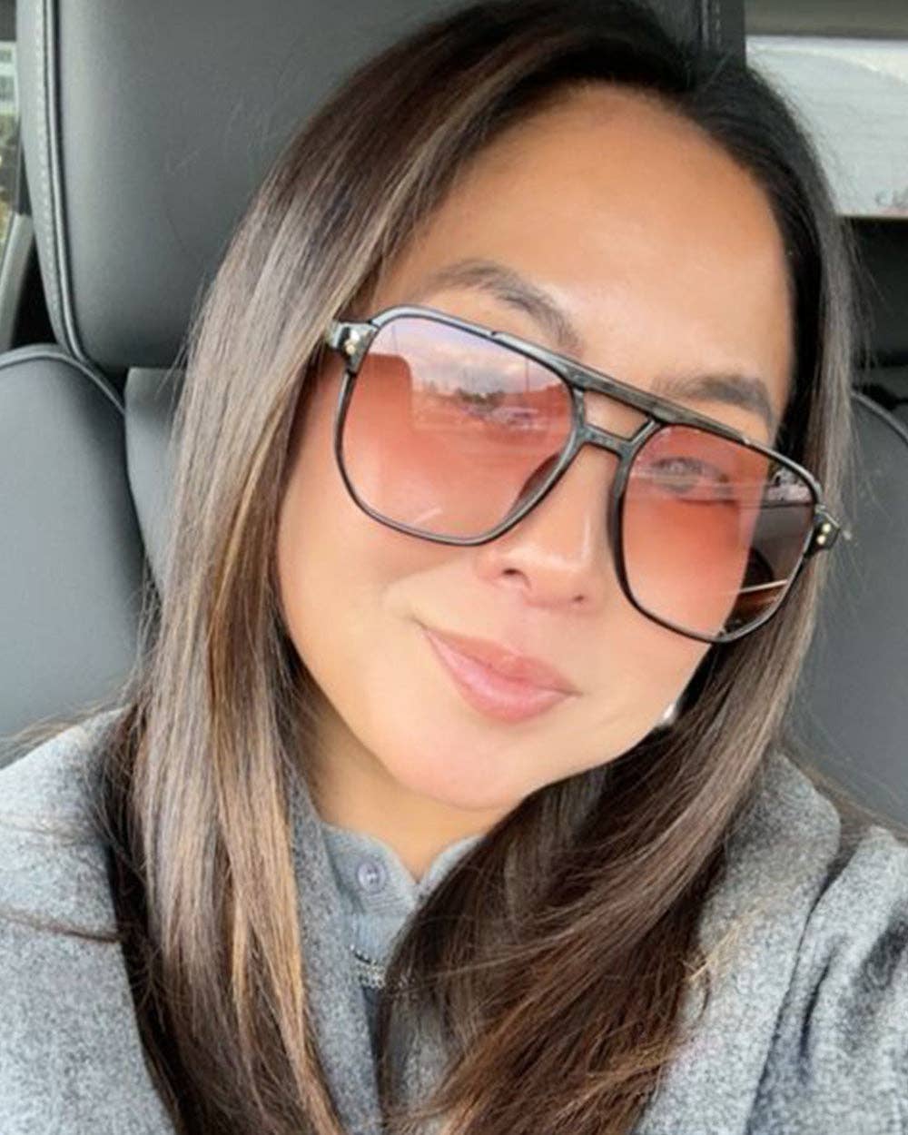 Skye Black/Rose Sunglasses