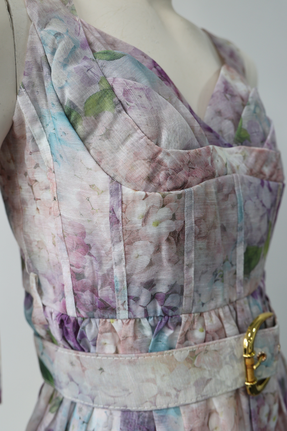 Floral Bustier Dress