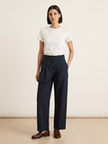 Navy Blue Boxer Peek-a-boo