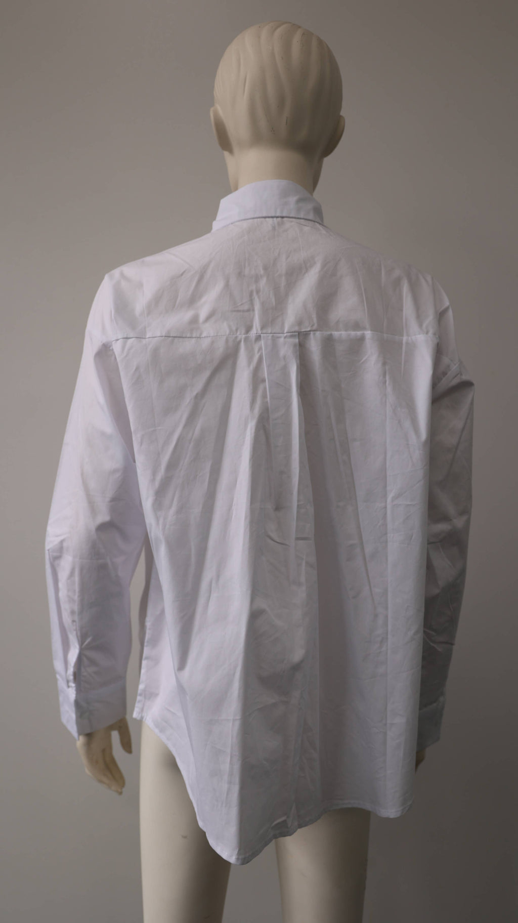 Embellished Button-Down Shirt: One Size