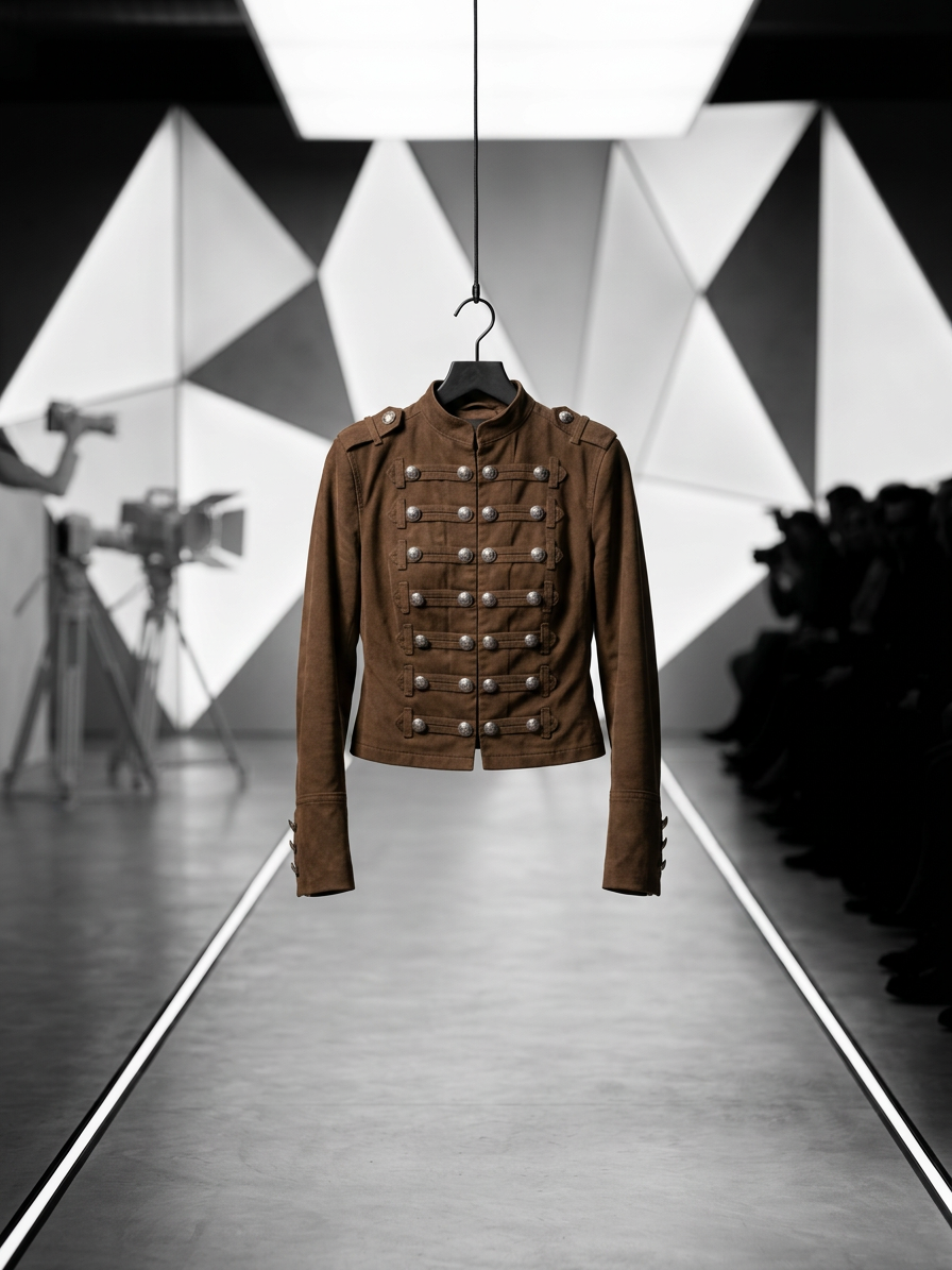 Brown Military Jacket