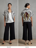 Handmade Linen and Sequin Detail Shacket