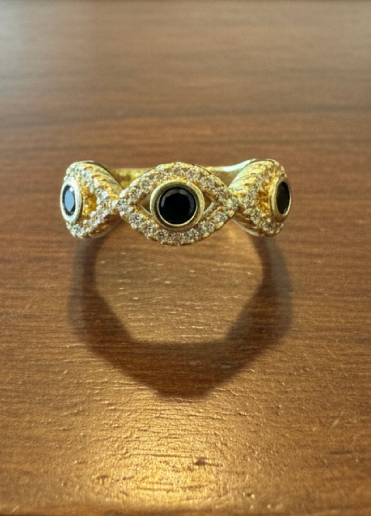 Evil Eye Adjustable Ring