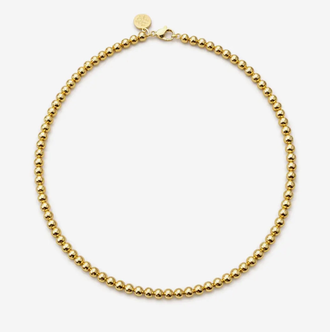 The Gilded Adjustable Gold Plated Dot Necklace