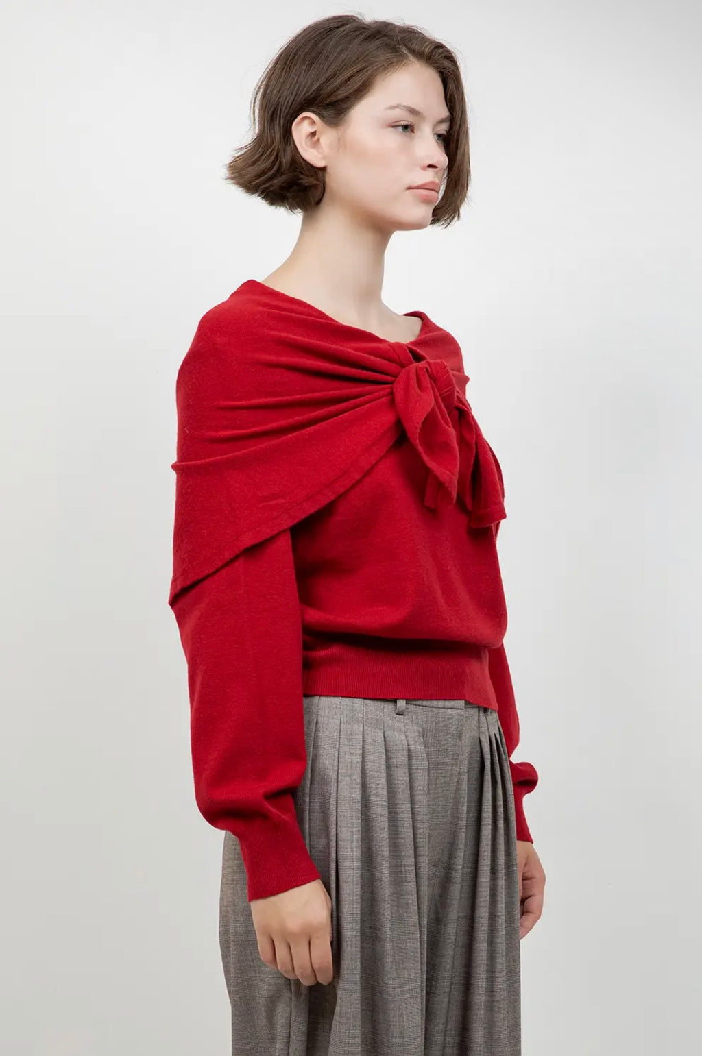 Red Sweater Wrap