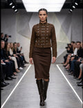 Brown Military Jacket