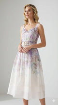 Floral Bustier Dress