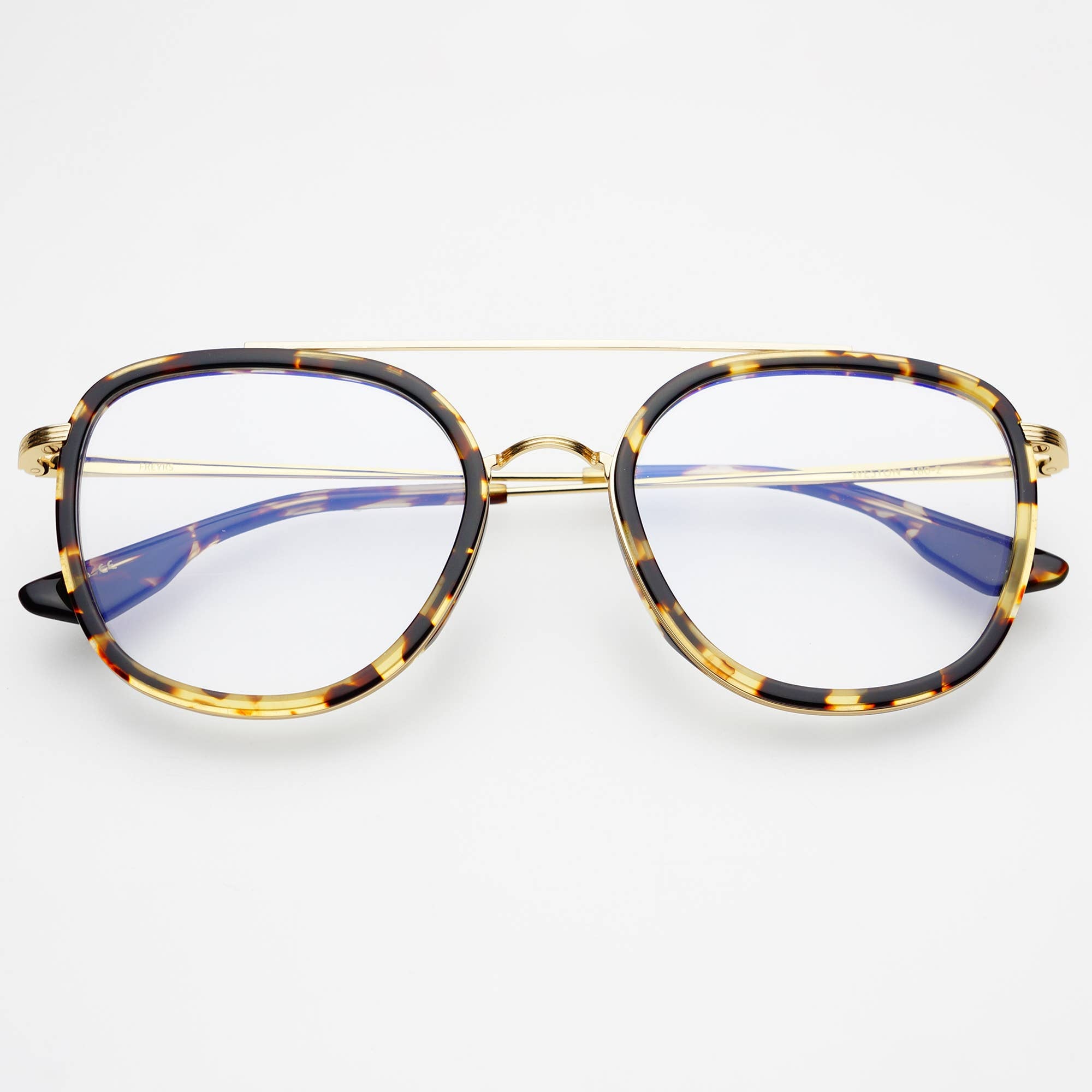 Weston Blue Light Readers Reading Glasses Unisex Eyeglasses : Yellow Tortoise / +1