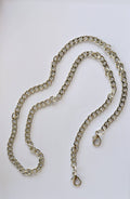 Metal Chain For Small Clutch In Silver