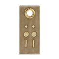 Pavé Velvet Stud Gift Set: Gold