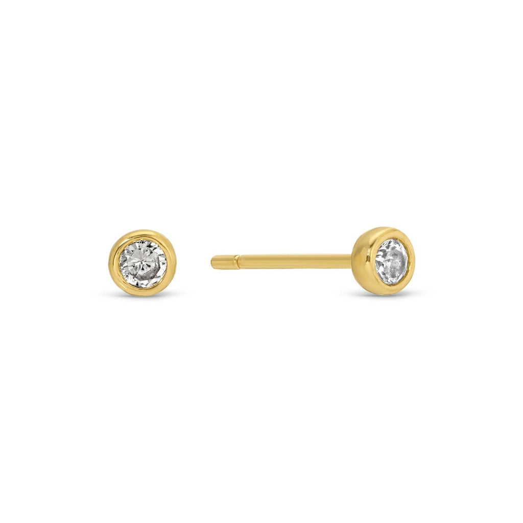 Pavé Velvet Stud Gift Set: Gold