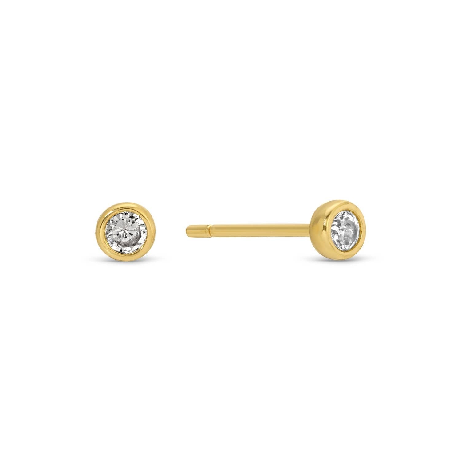 Pavé Velvet Stud Gift Set: Gold