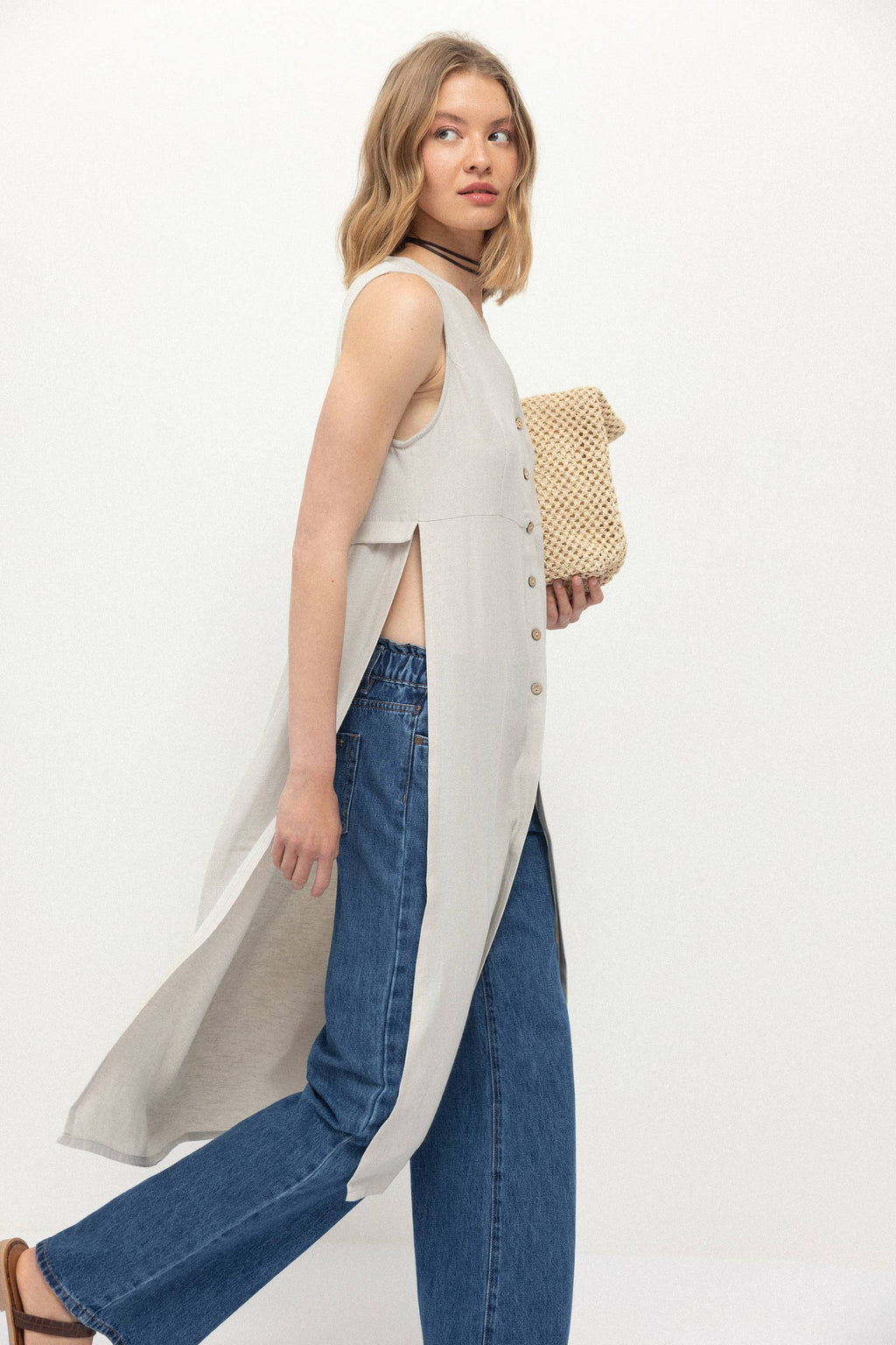 Long Vest Top