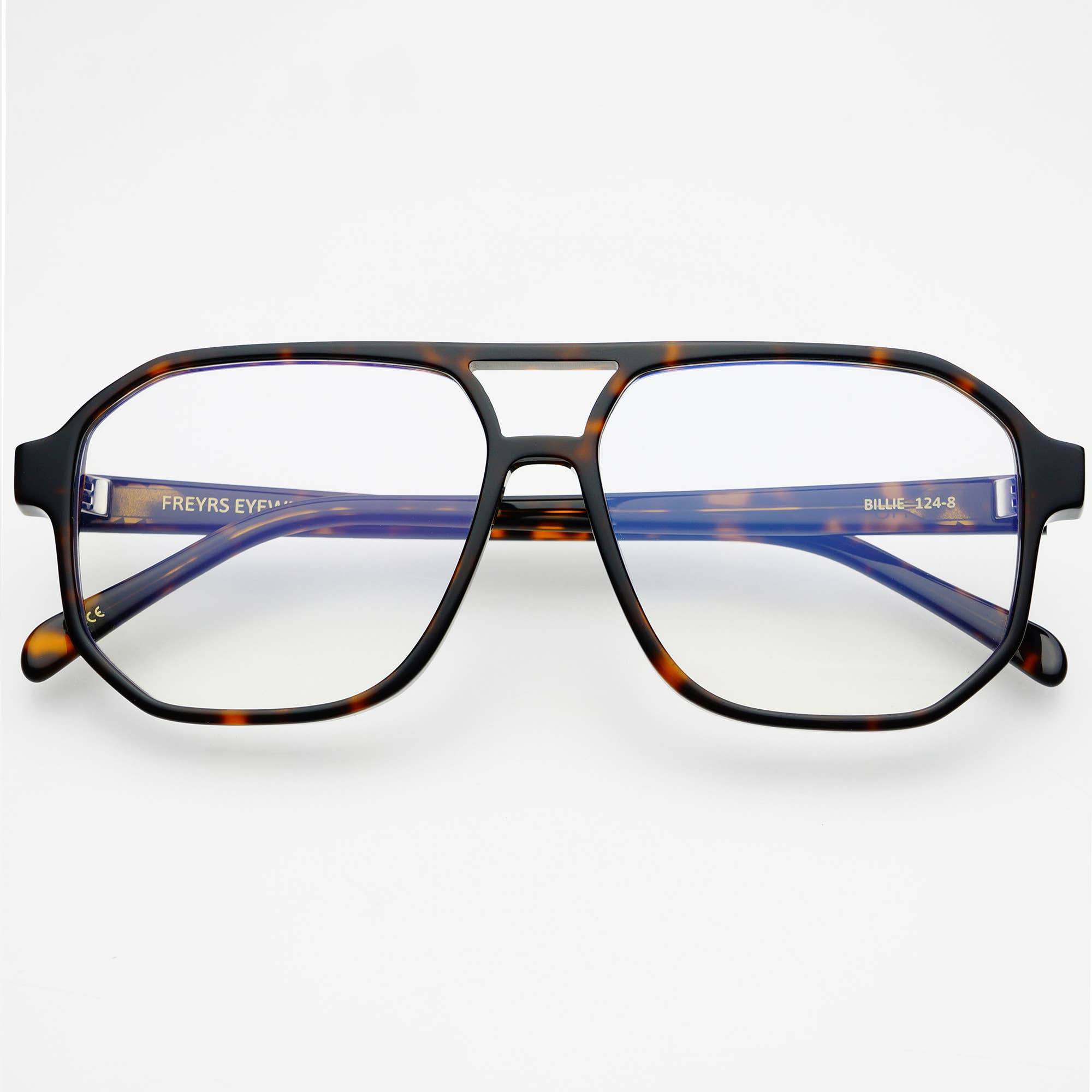 Billie Blue Light Readers Reading Glasses Unisex Eyeglasses : Dark Tortoise / +1