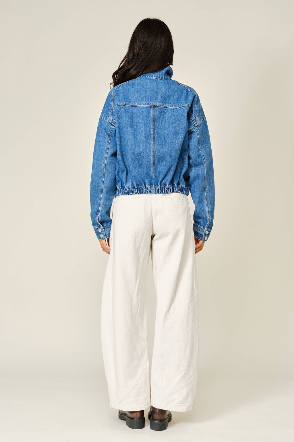 Denim Bomber Jacket