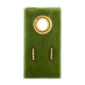 Dot Bar Stud On Velvet Tag: Gold