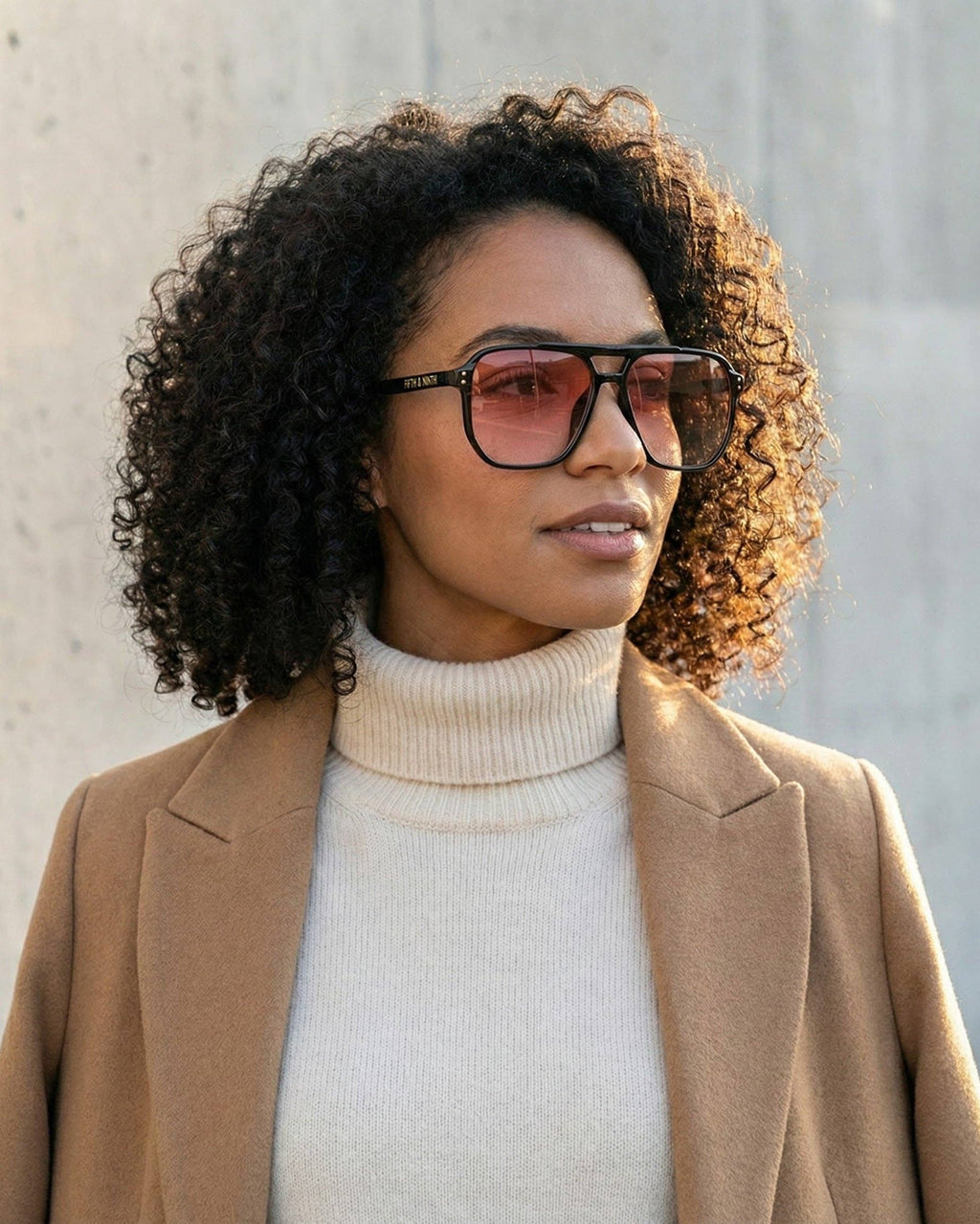 Skye Black/Rose Sunglasses
